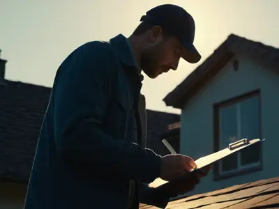 Hombre tasa una vivienda
