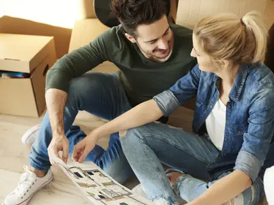 Pareja compra de casa