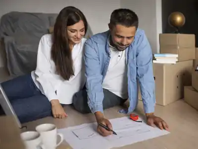 Pareja en búsqueda de vivienda